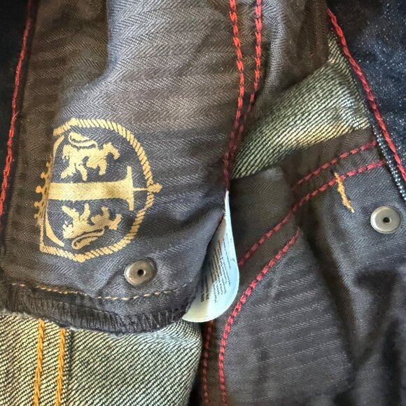 Talbots Womens Curvy Bootcut Jeans 14P/32 Dark Wash Cotton Blend - Picture 7 of 11